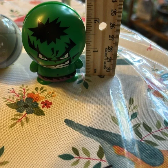 Marvel 2009 Marvel Heroes Buildable Figurines Bundle of Six (6) Hulk Spider-Man - Picture 14 of 15